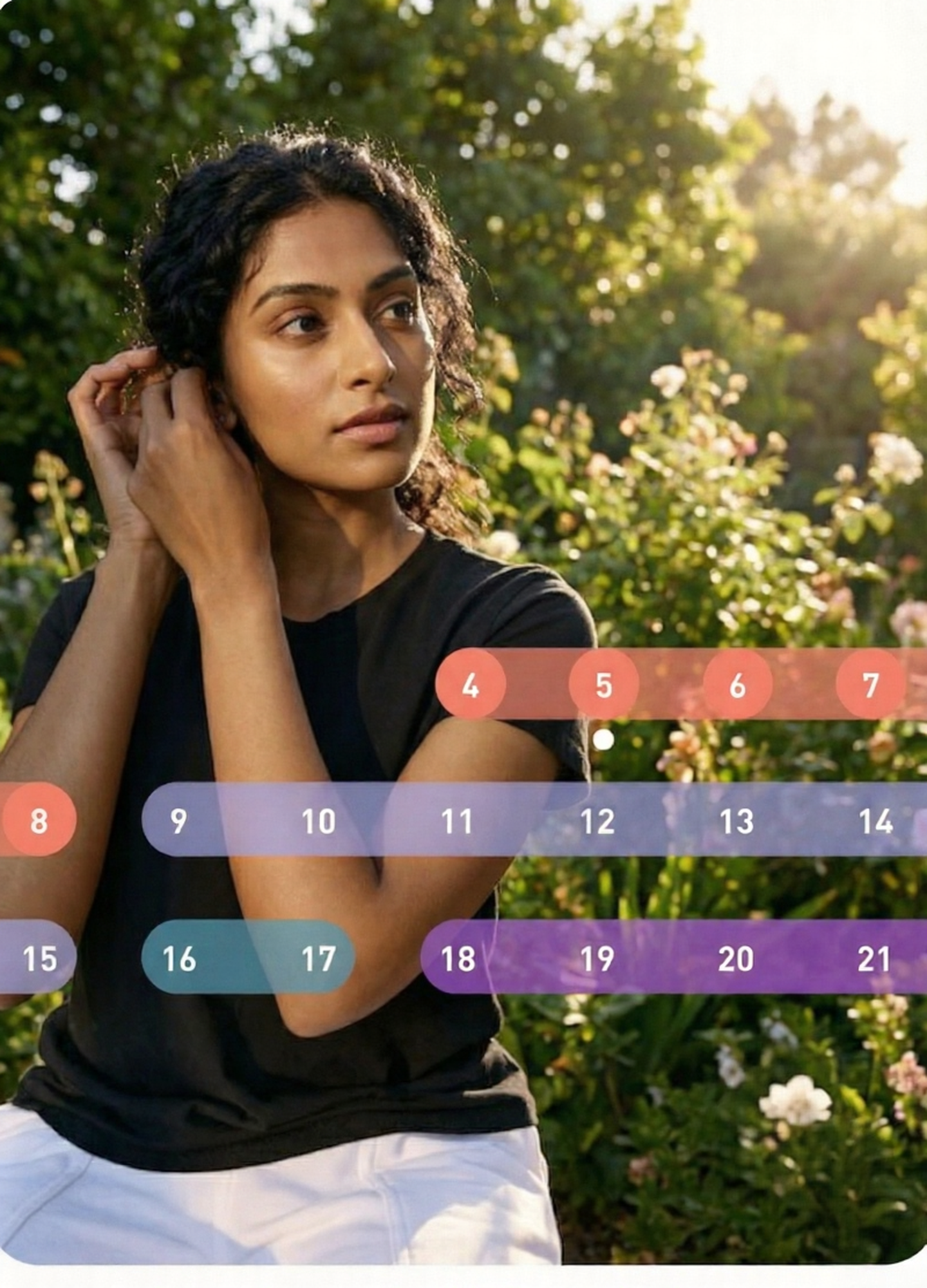 Healthy pancake breakfast